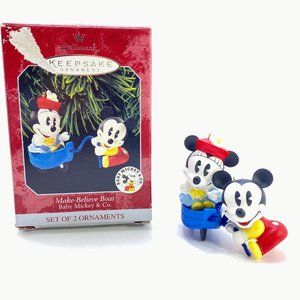 Hallmark Disney Make Believe Boat Mickey Mouse